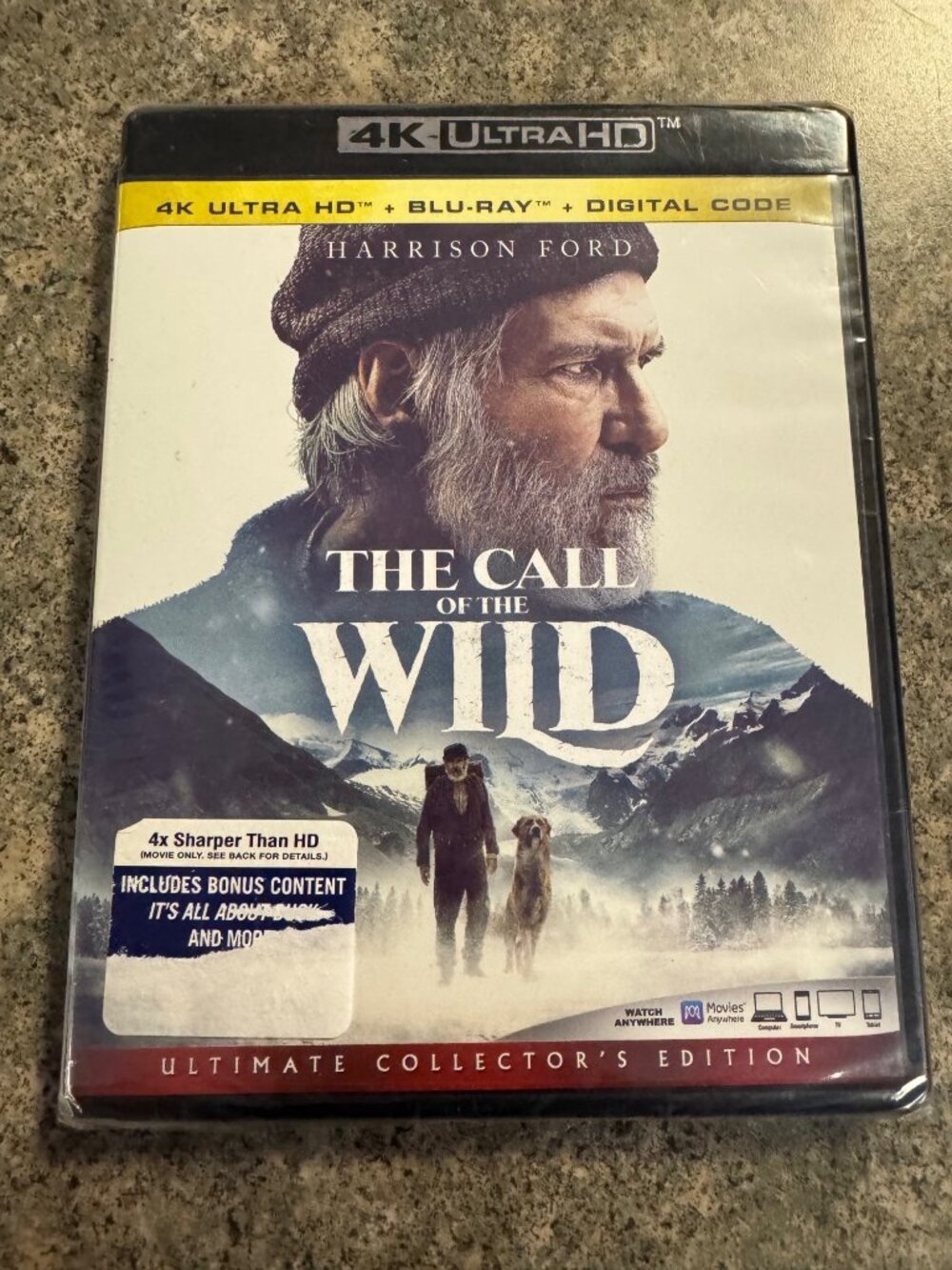The Call Of The Wild 4K Ultra HD / Blu-Ray / Digital Code Ultimate Collectors Ed